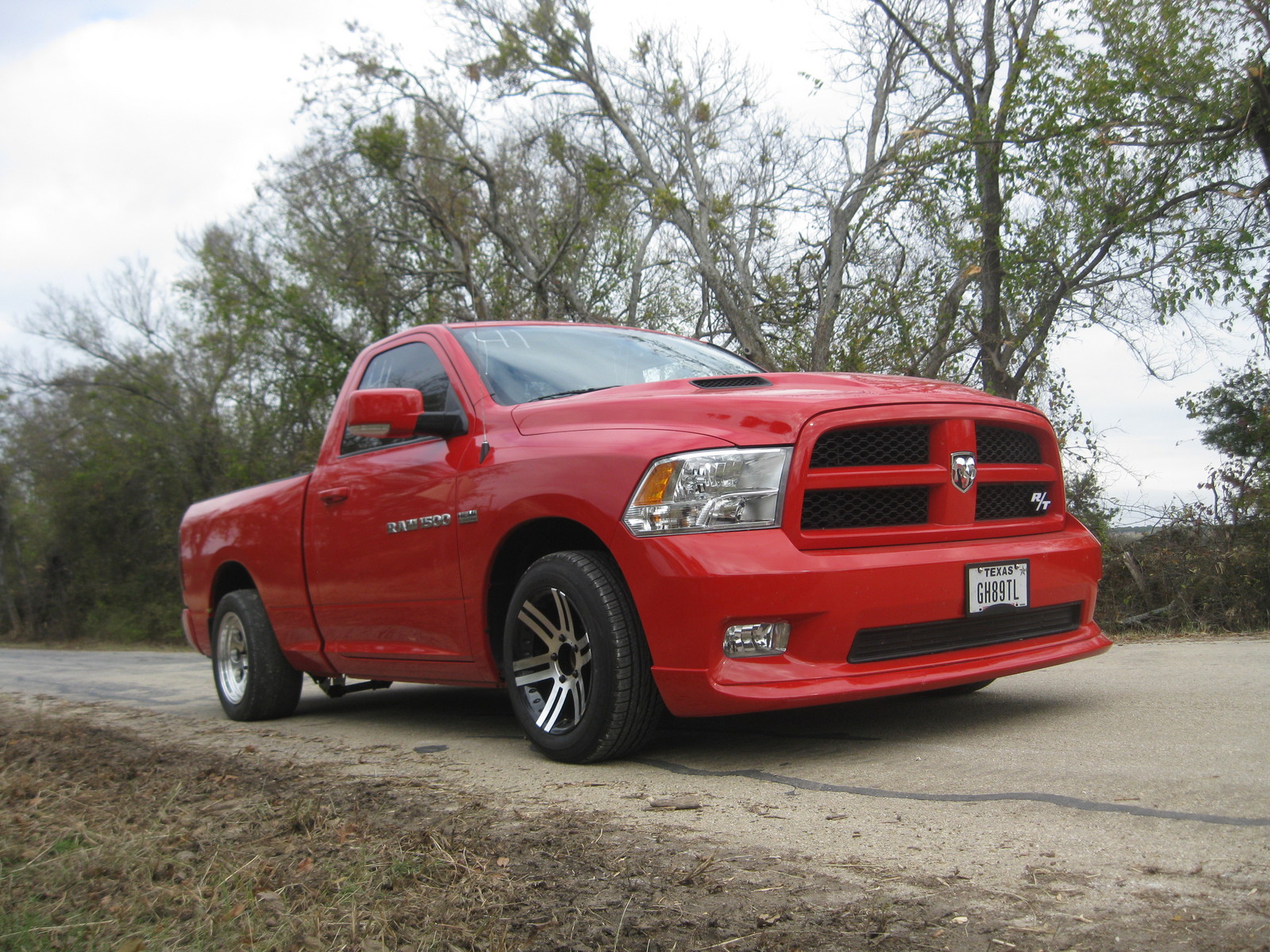 Red 2011 Dodge Ram 1500 R/T