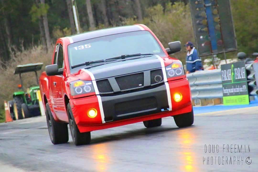 2007 Red Nissan Titan  picture, mods, upgrades