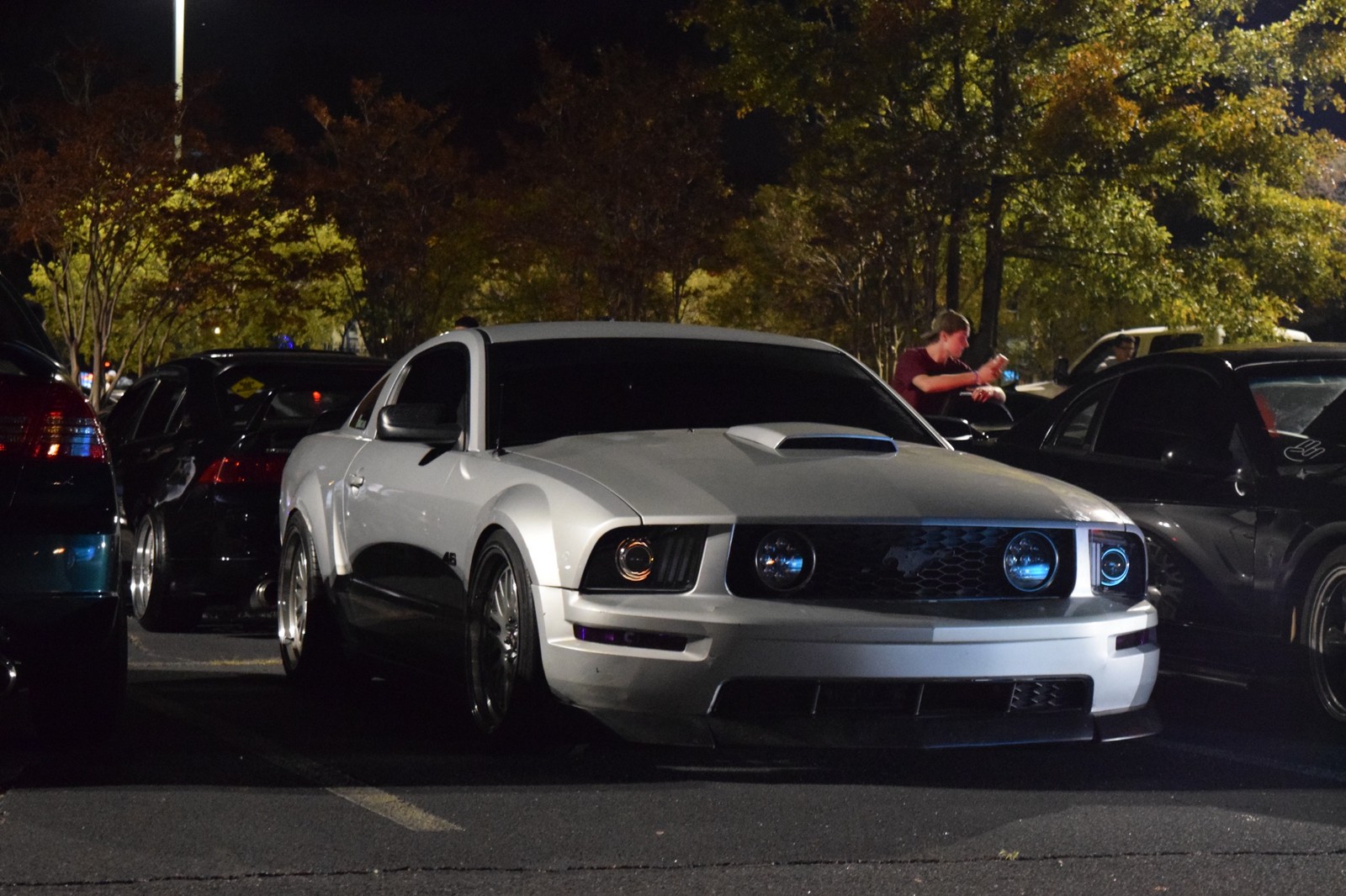 Silver 2007 Ford Mustang Gt
