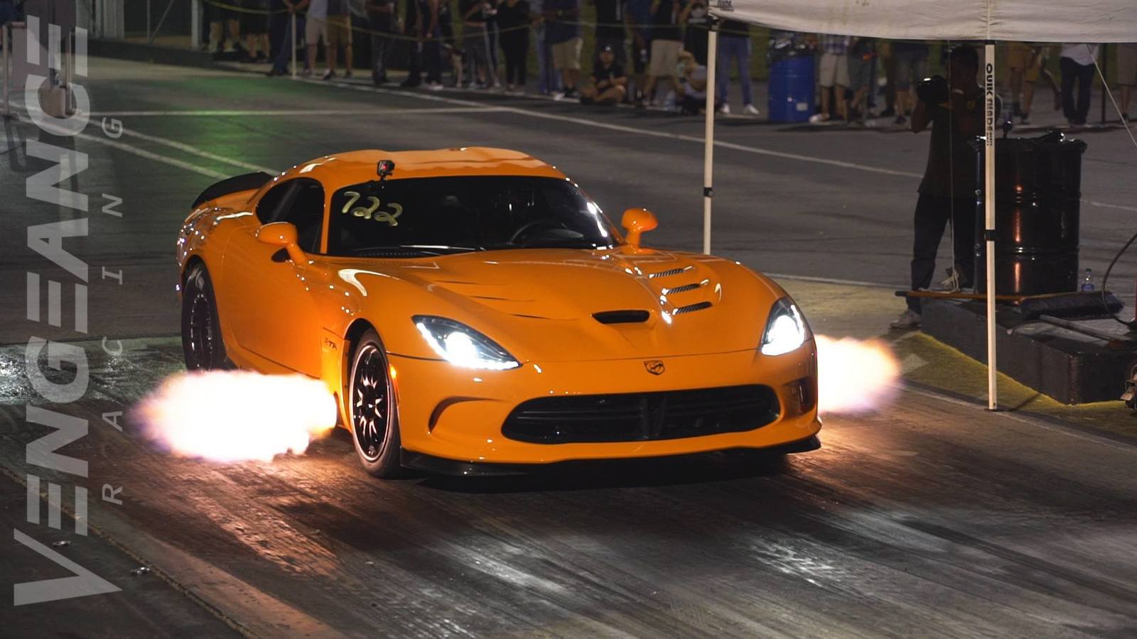 2014 TA Orange Dodge Viper TA Twin Turbo Vengeance Racing picture, mods, upgrades