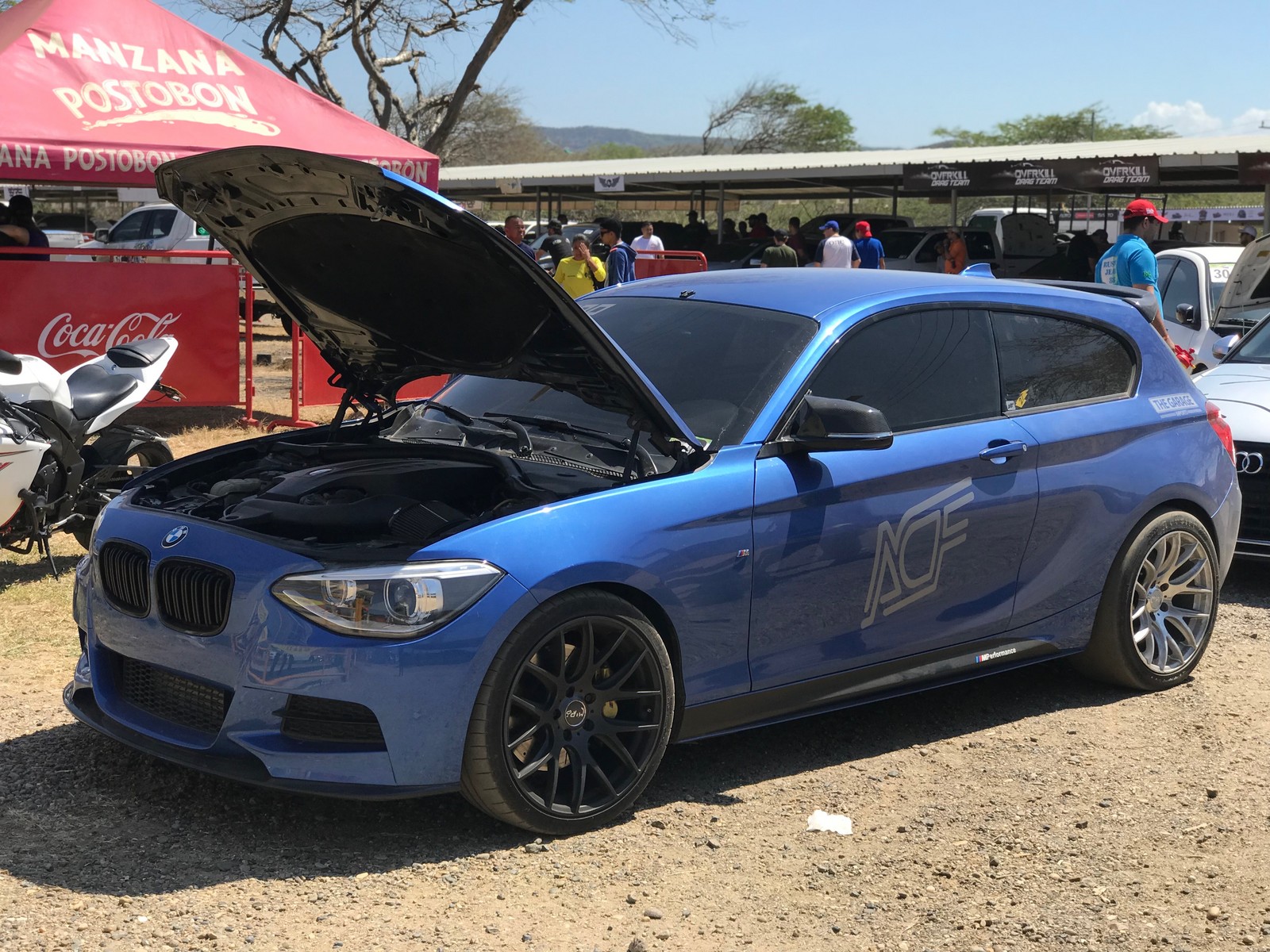 2014 blue storil BMW M135i coupe picture, mods, upgrades