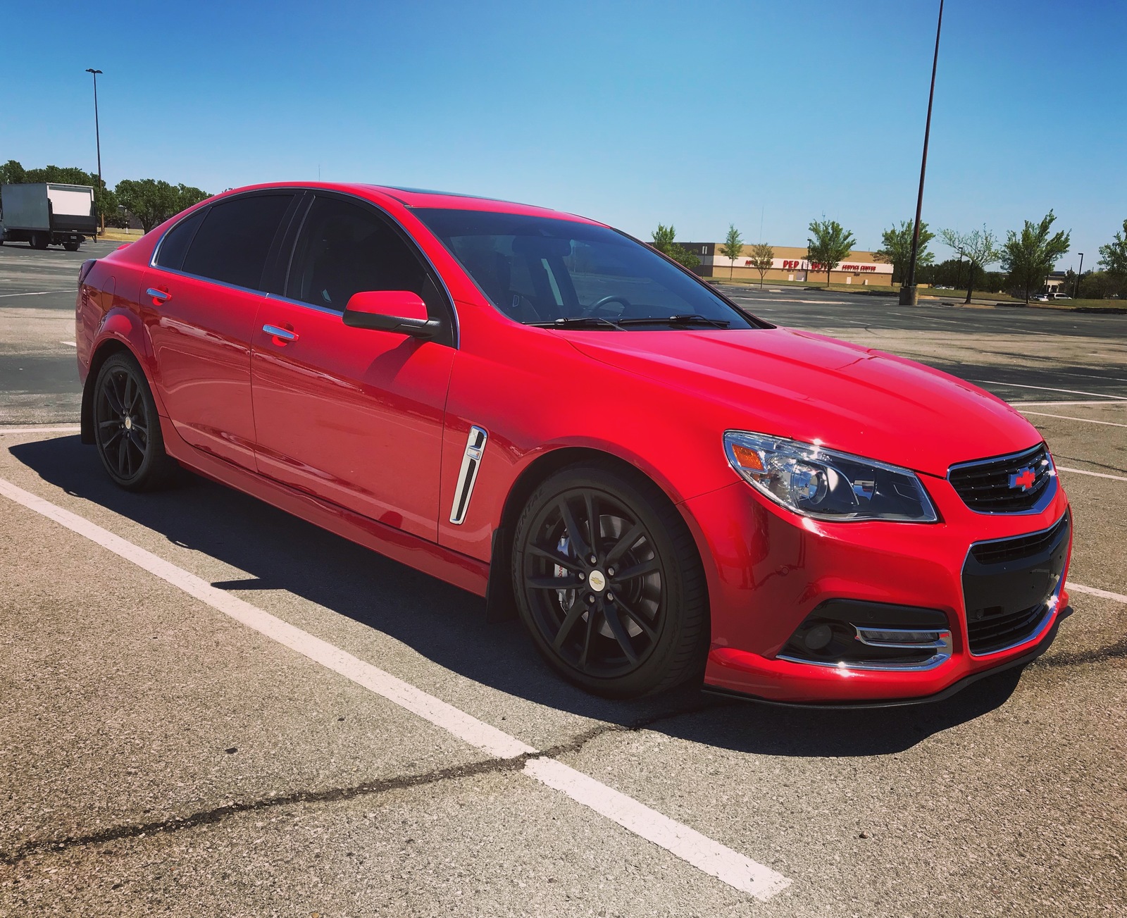 Red Hot 2014 Chevrolet SS 