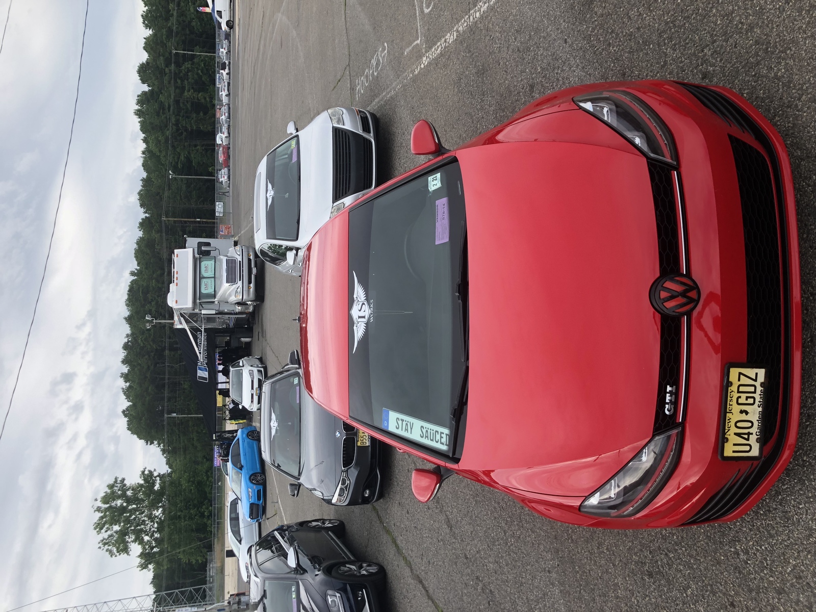 2016 Tornado Red Volkswagen GTI S picture, mods, upgrades