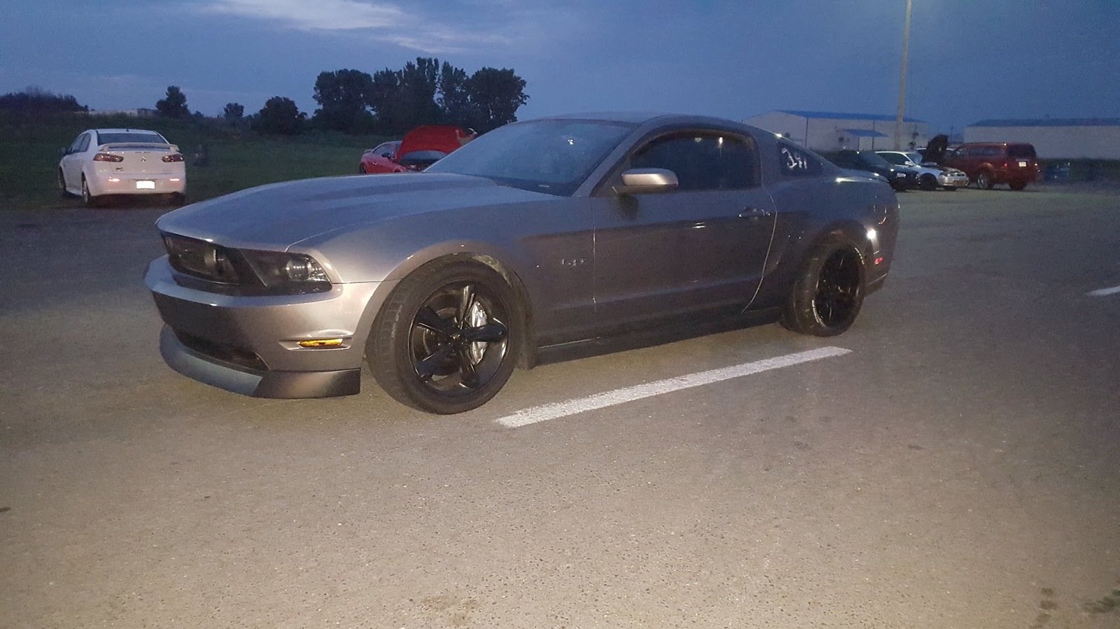 2011 Sterling Gray Ford Mustang GT picture, mods, upgrades