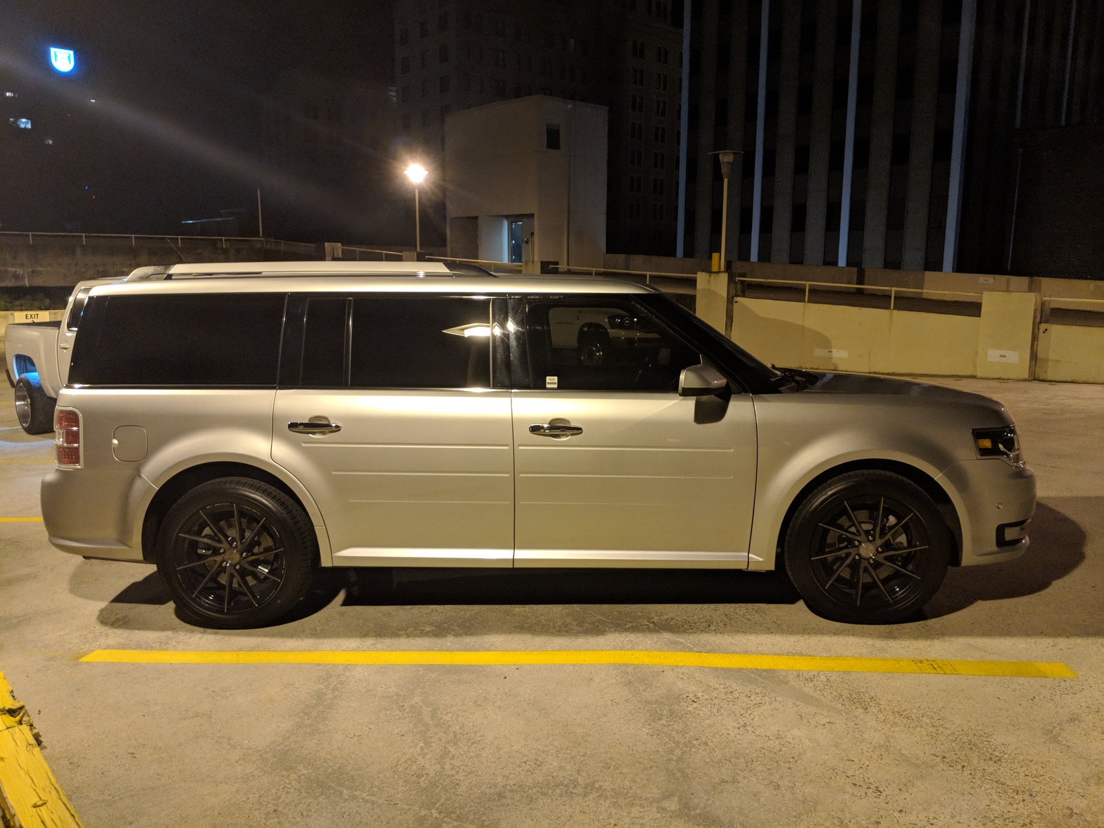 Silver 2017 Ford Flex Ecoboost Limited