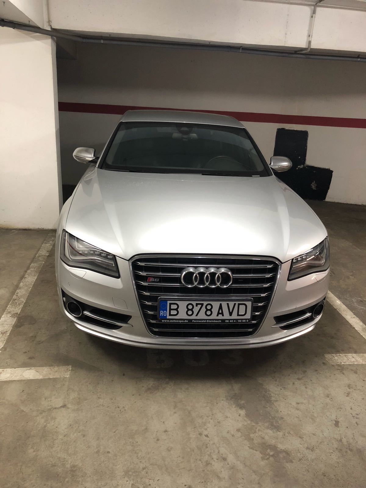 2013 Silver Audi S8 D4 4.0 TFSI picture, mods, upgrades