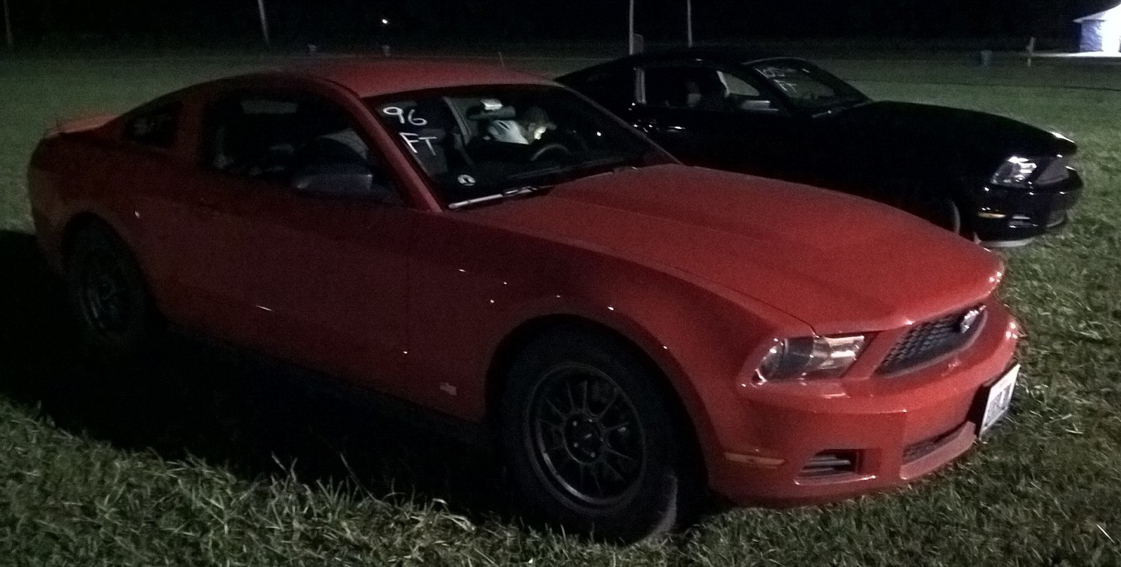 2012 Race Red Ford Mustang Base 3.7 V6 picture, mods, upgrades