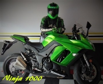 Green 2014 Kawasaki Ninja 1000