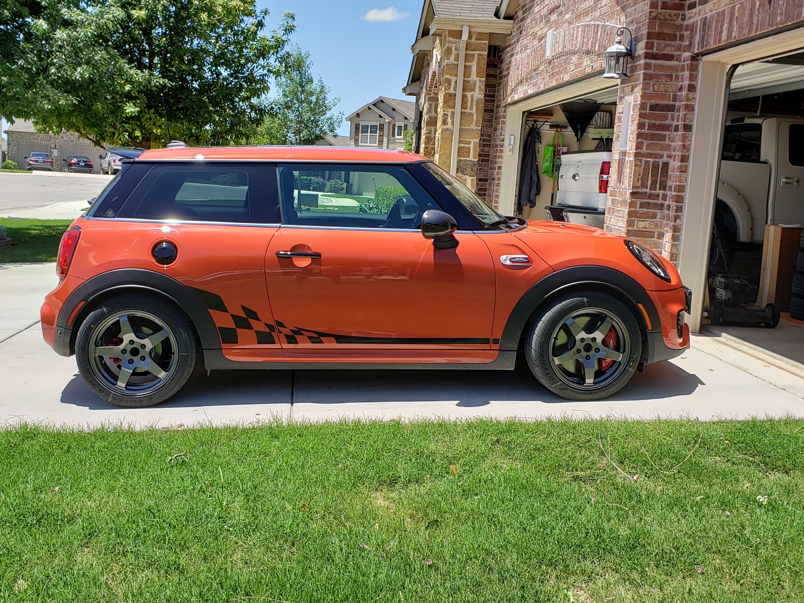 2019 Solara Orange Mini Cooper JCW picture, mods, upgrades