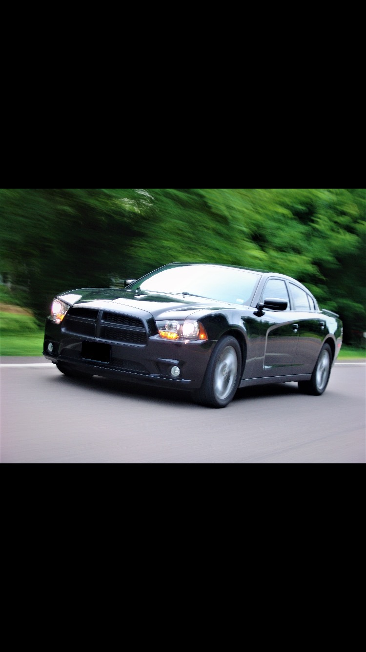Black 2013 Dodge Charger R/T AWD