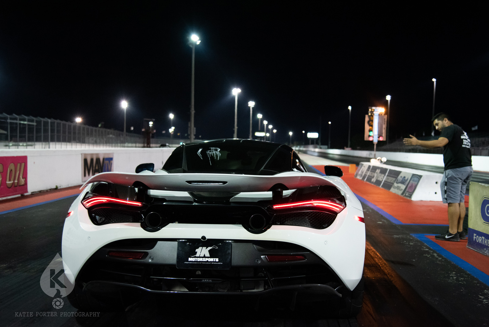 White 2019 McLaren 720S 
