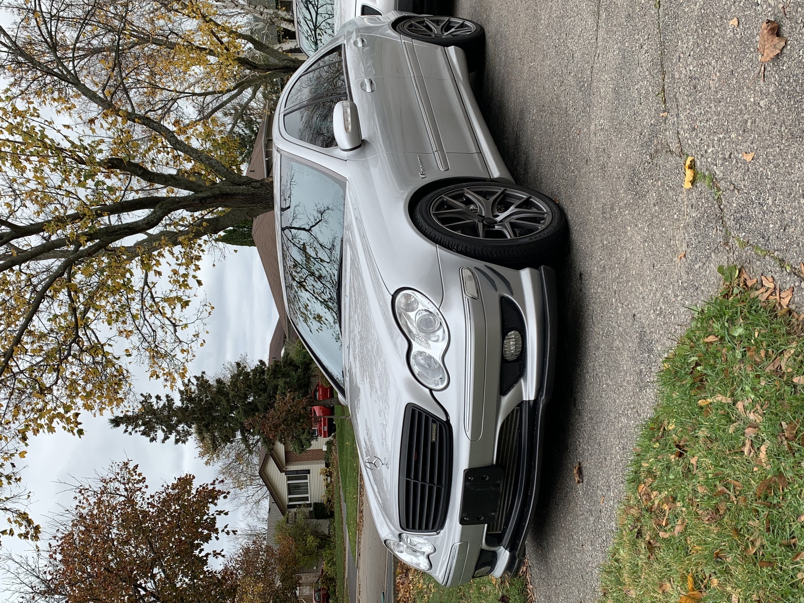 2003 Silver Mercedes-Benz C32 AMG  picture, mods, upgrades