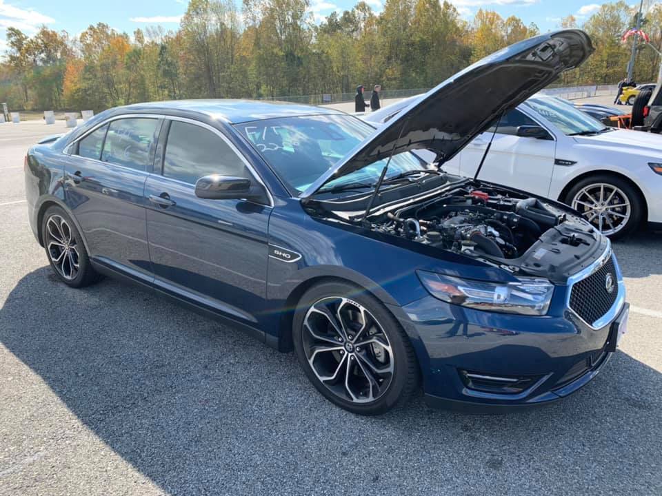 2016 Blue Jeans Metallic Ford Taurus SHO picture, mods, upgrades