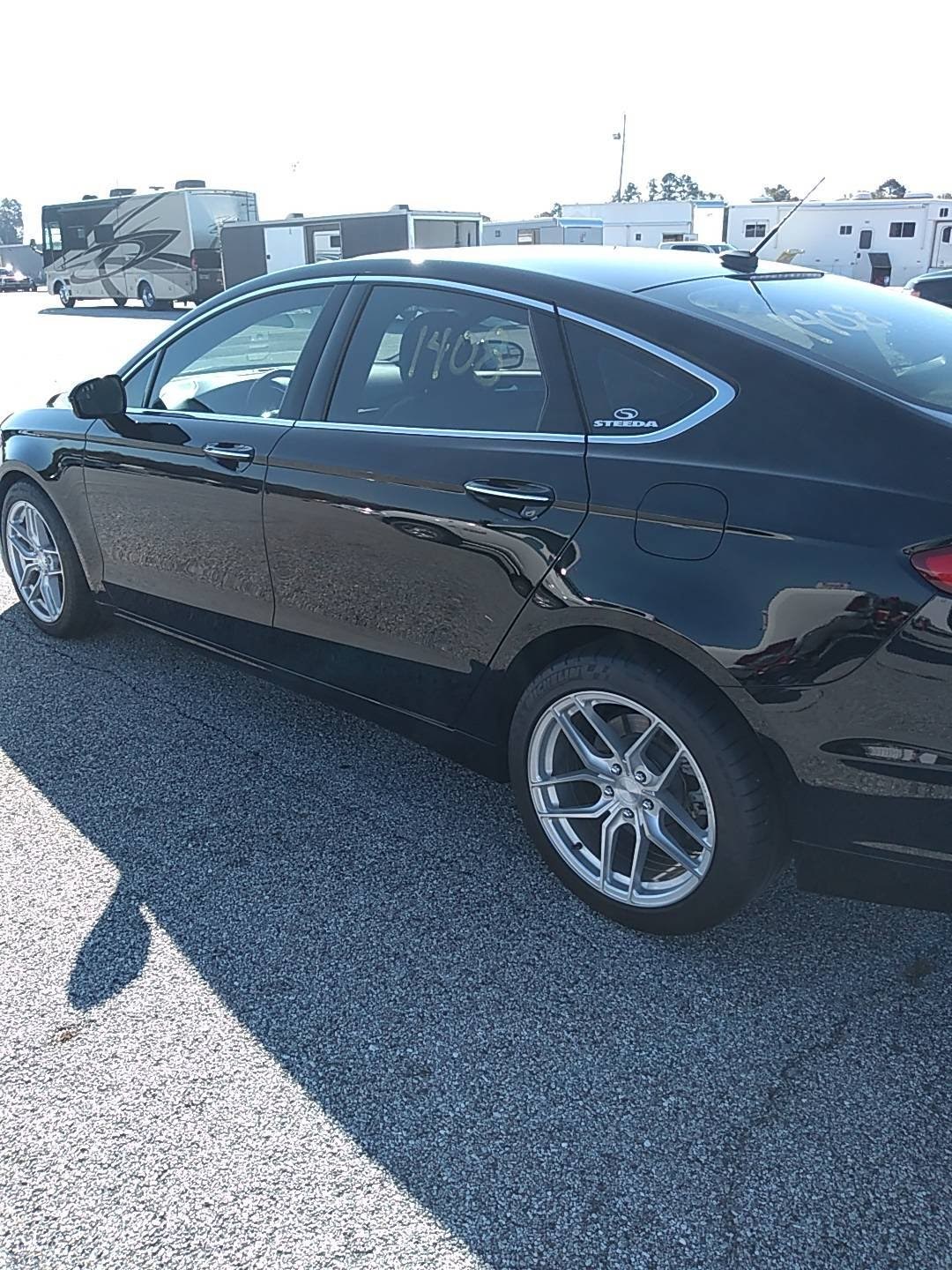 2017 Black Ford Fusion Sport picture, mods, upgrades