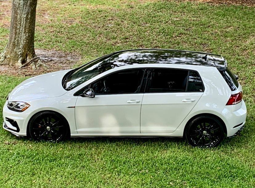 White 2019 Volkswagen Golf R 