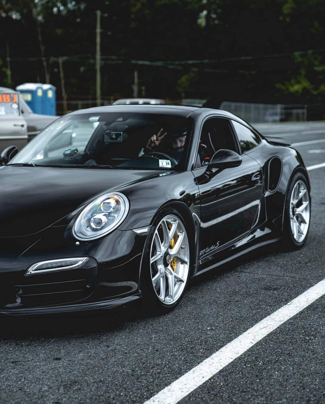Black 2014 Porsche 911 Turbo S ES1XXX