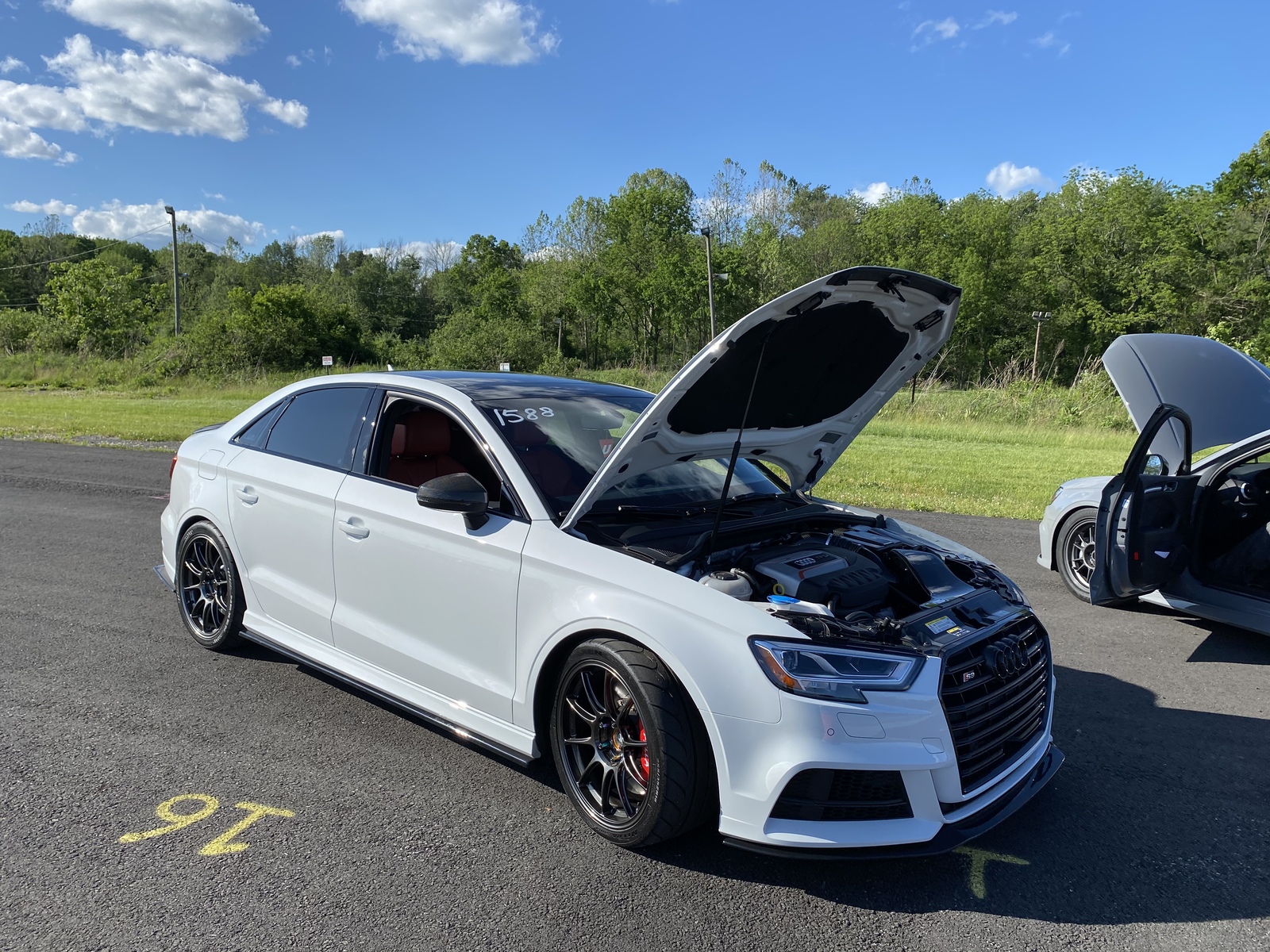 2018 Glacier white Audi S3 Premium plus picture, mods, upgrades