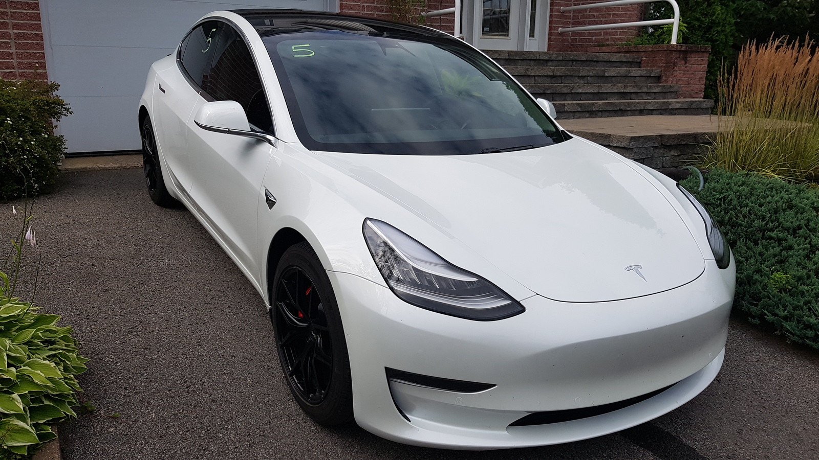White 2020 Tesla Model 3 Performance