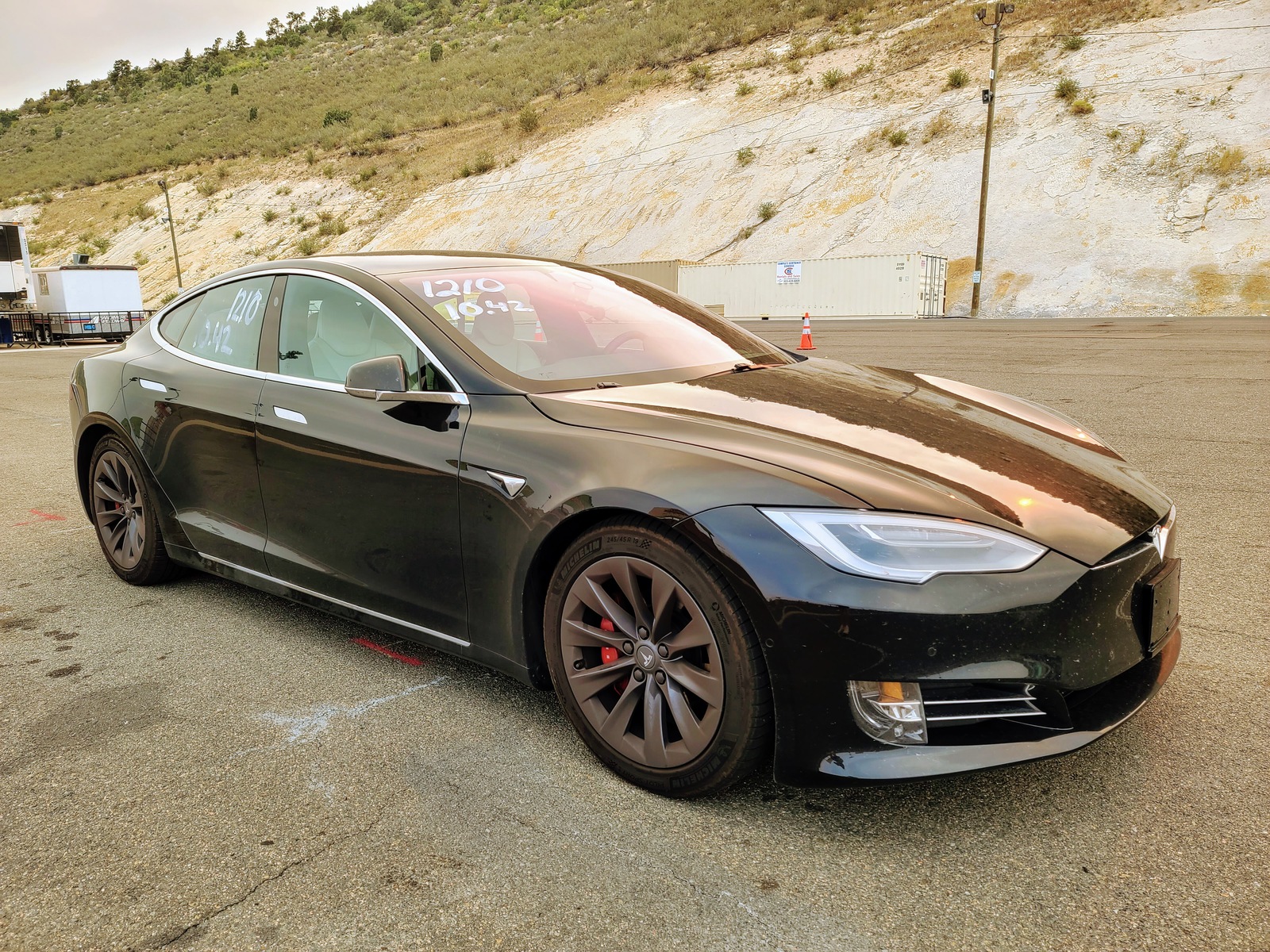Black 2020 Tesla Model S Performance