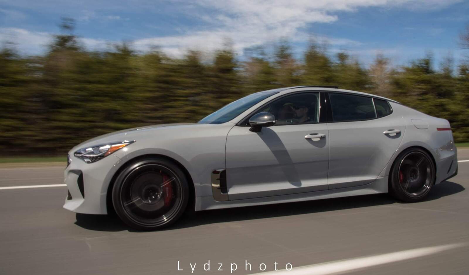 2019 Ghost Grey Kia Stinger GT Limited AWD picture, mods, upgrades