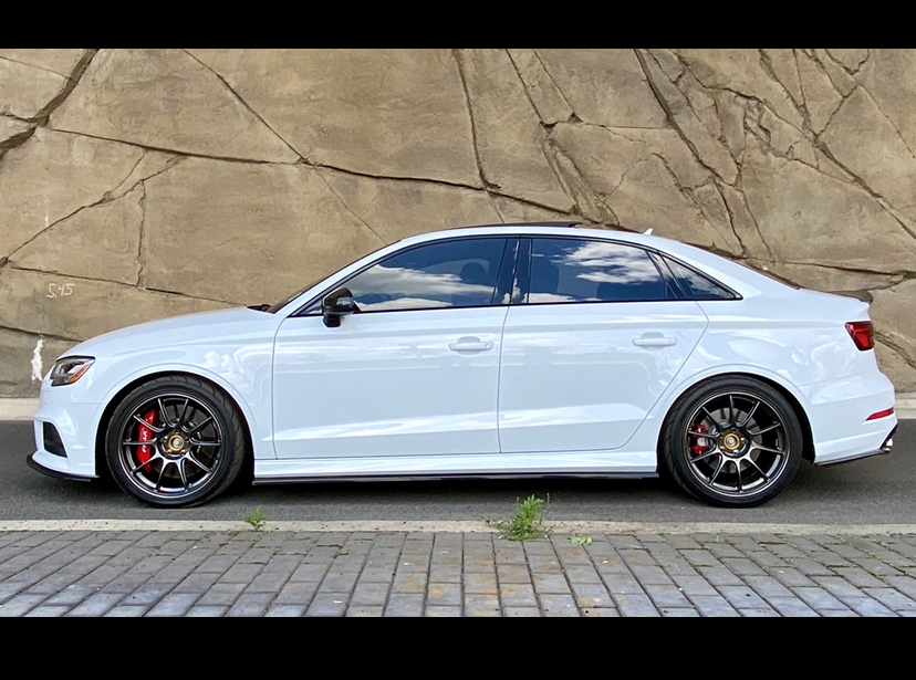 White 2018 Audi S3 Stg2