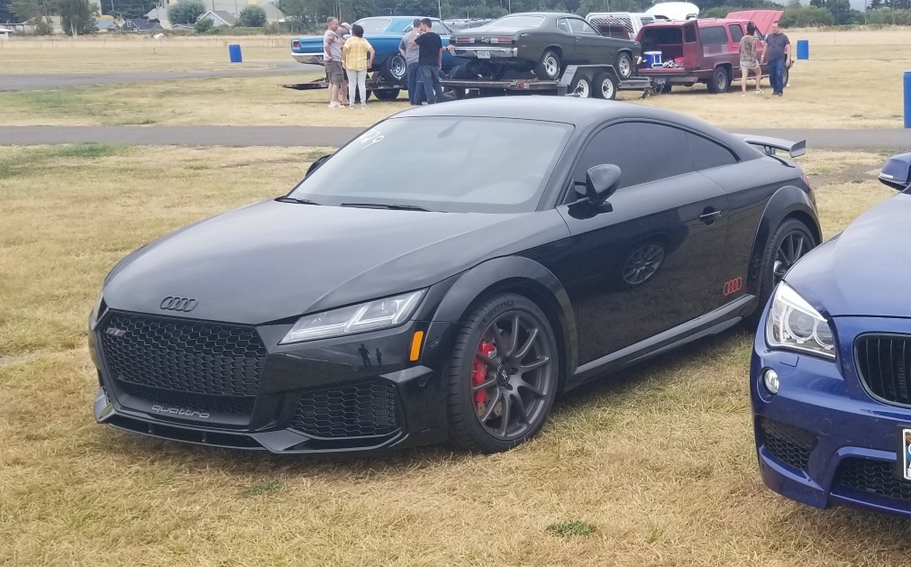 Black 2019 Audi TT RS 