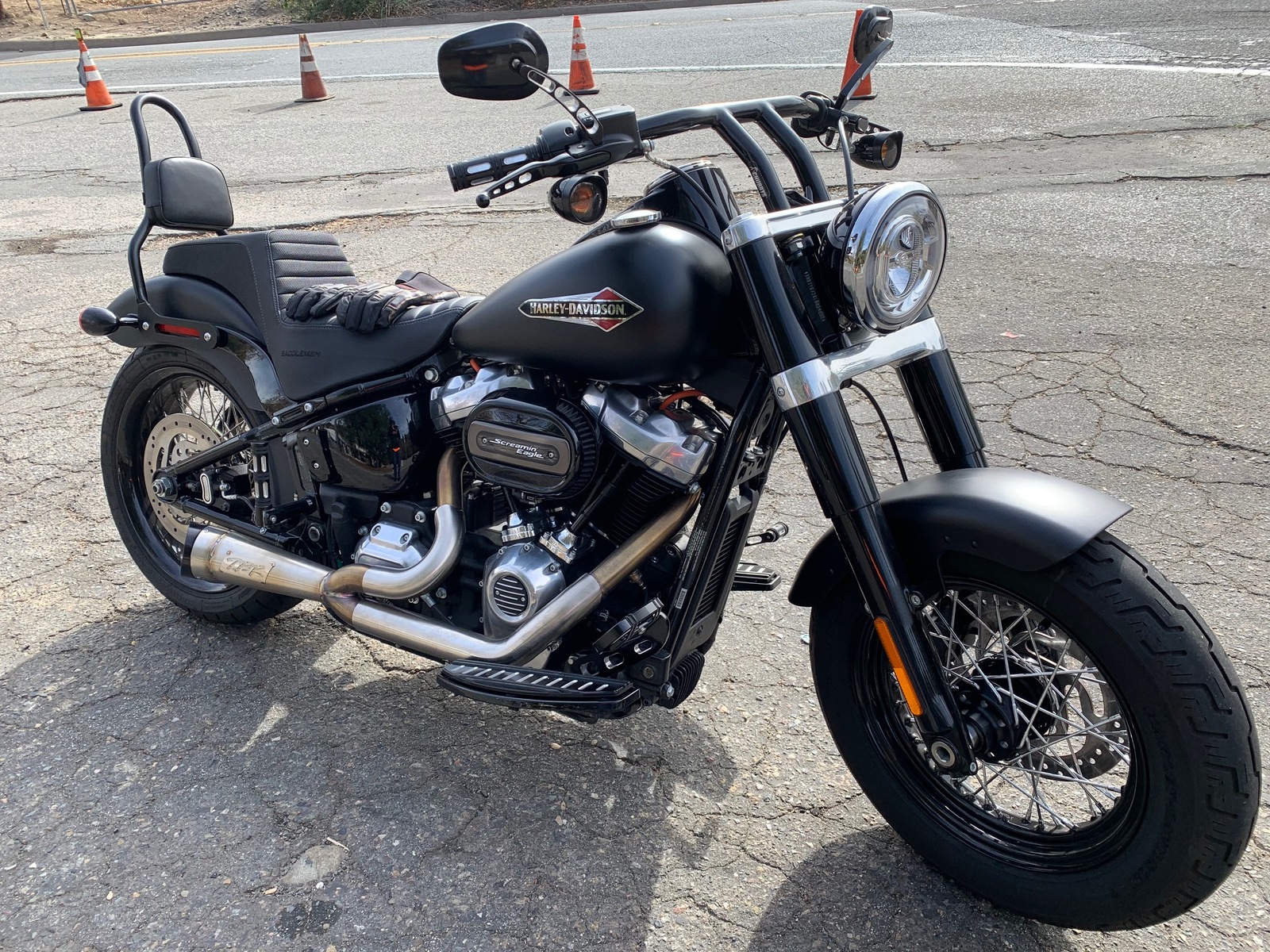 Denim Black 2020 Harley-Davidson Softail Slim