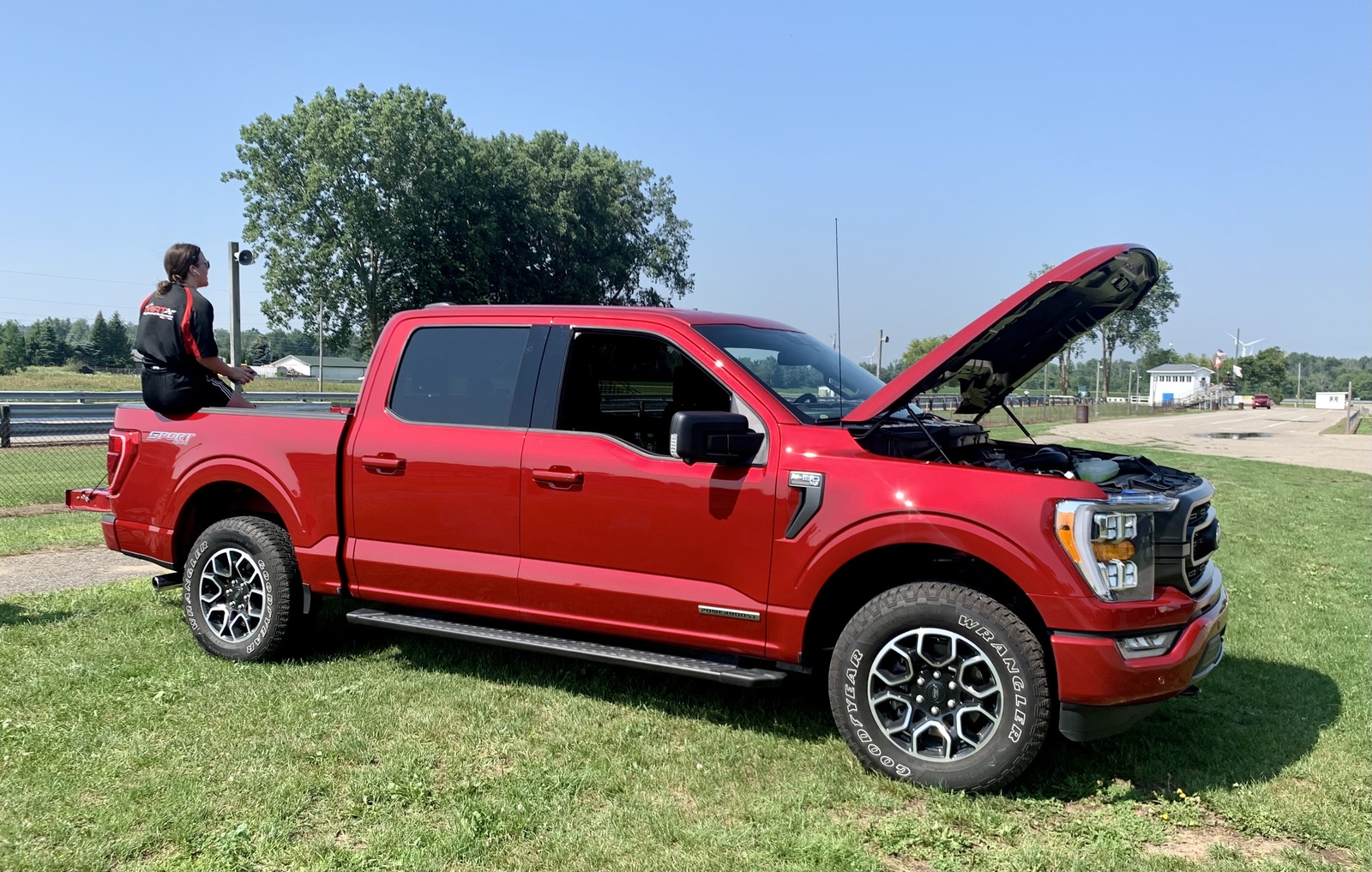 2021 Rapid Red Metallic  Ford F150 PowerBoost  picture, mods, upgrades