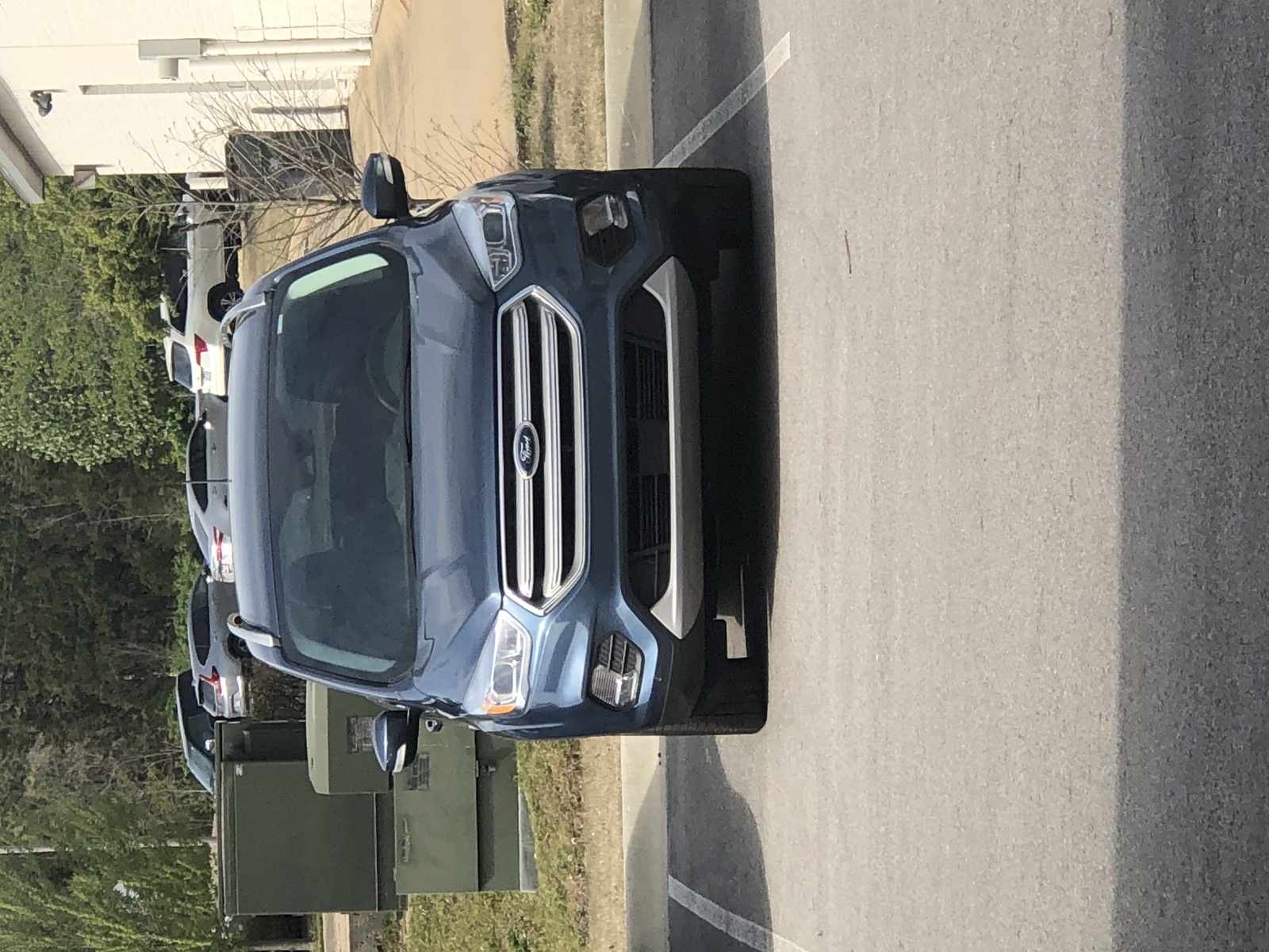 2018 Blue Ford Escape Titanium FWD picture, mods, upgrades