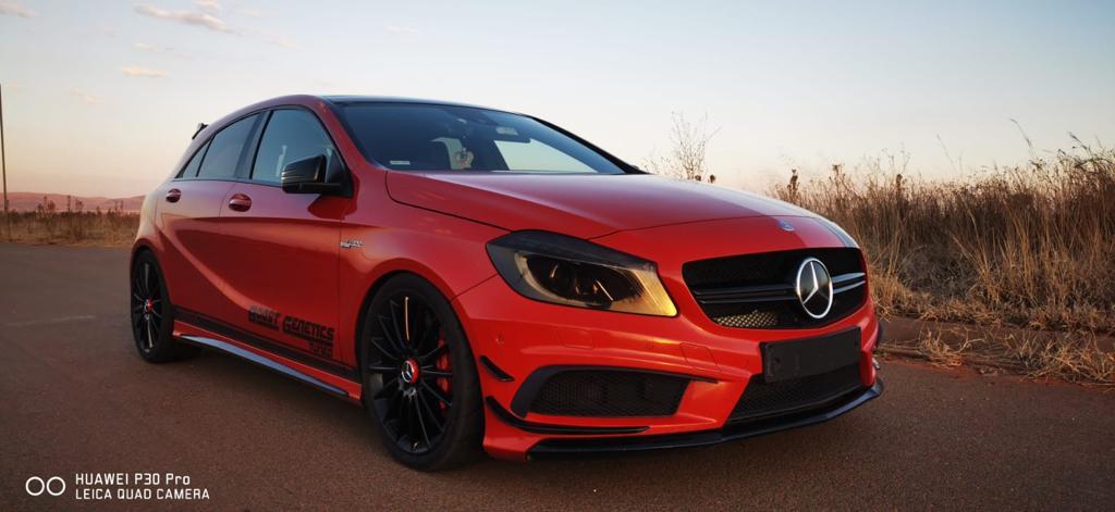 Red 2015 Mercedes-Benz A45 AMG AMG