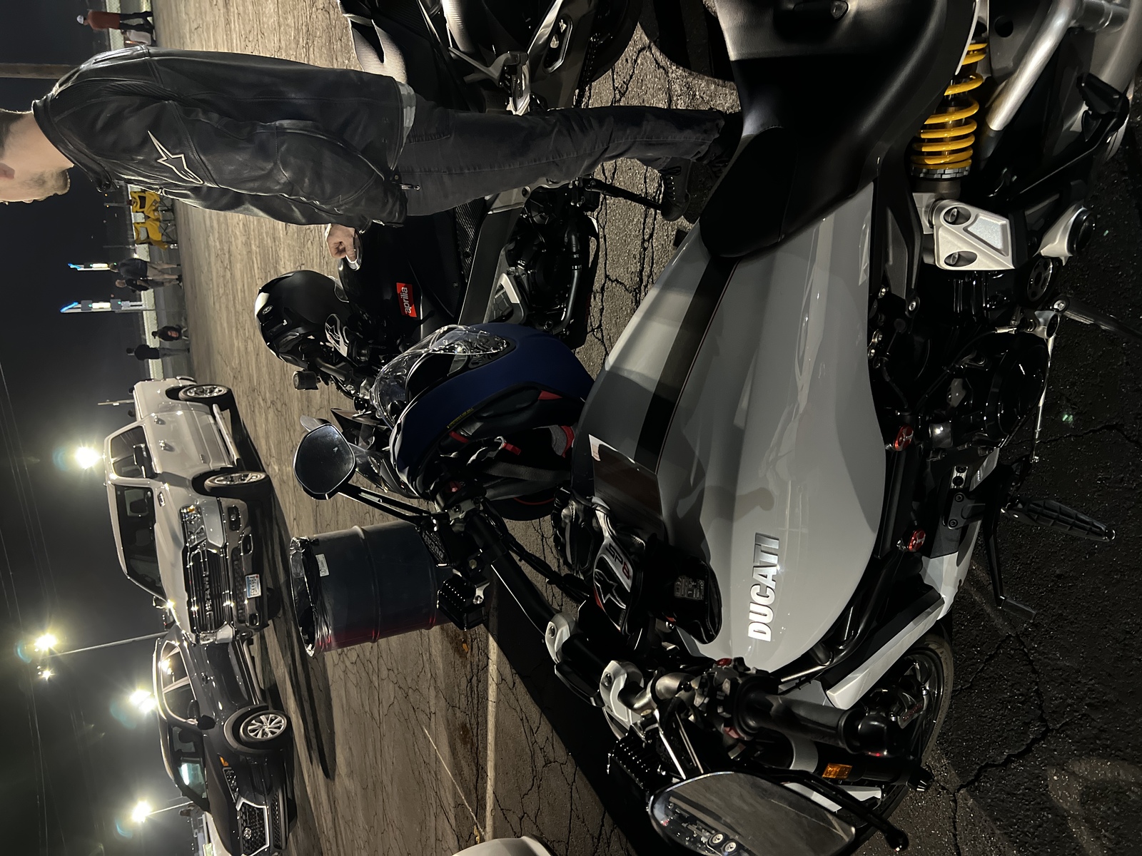 2018 Arctic White Ducati XDIAVEL S picture, mods, upgrades