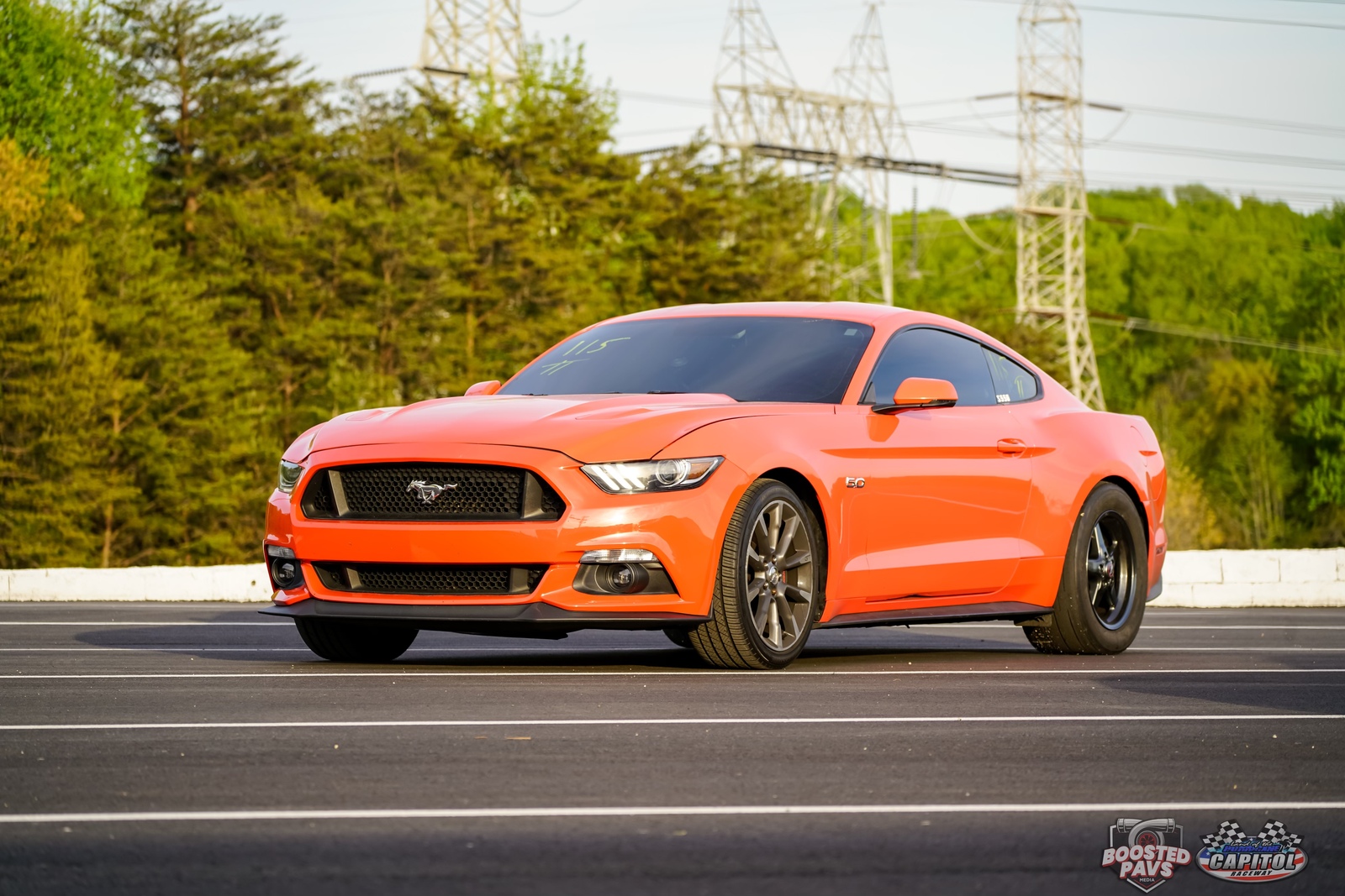2015 Comp Orange Ford Mustang Gt picture, mods, upgrades