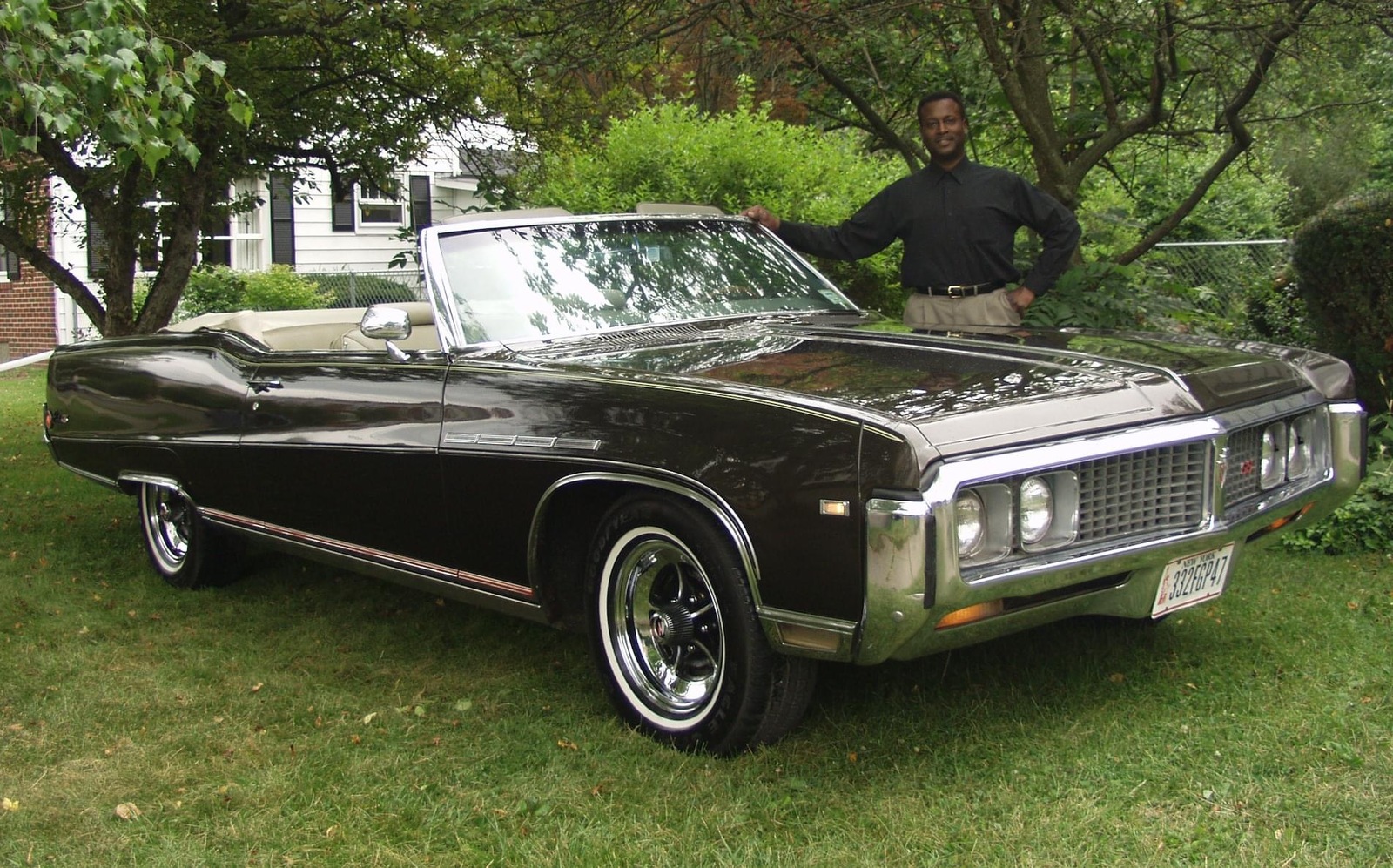 Burnished Brown  1969 Buick Electra 225 Convertible 