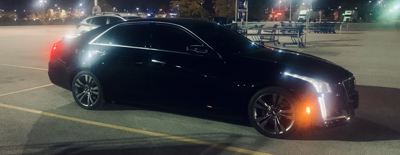 black 2016 Cadillac CTS V-Sport