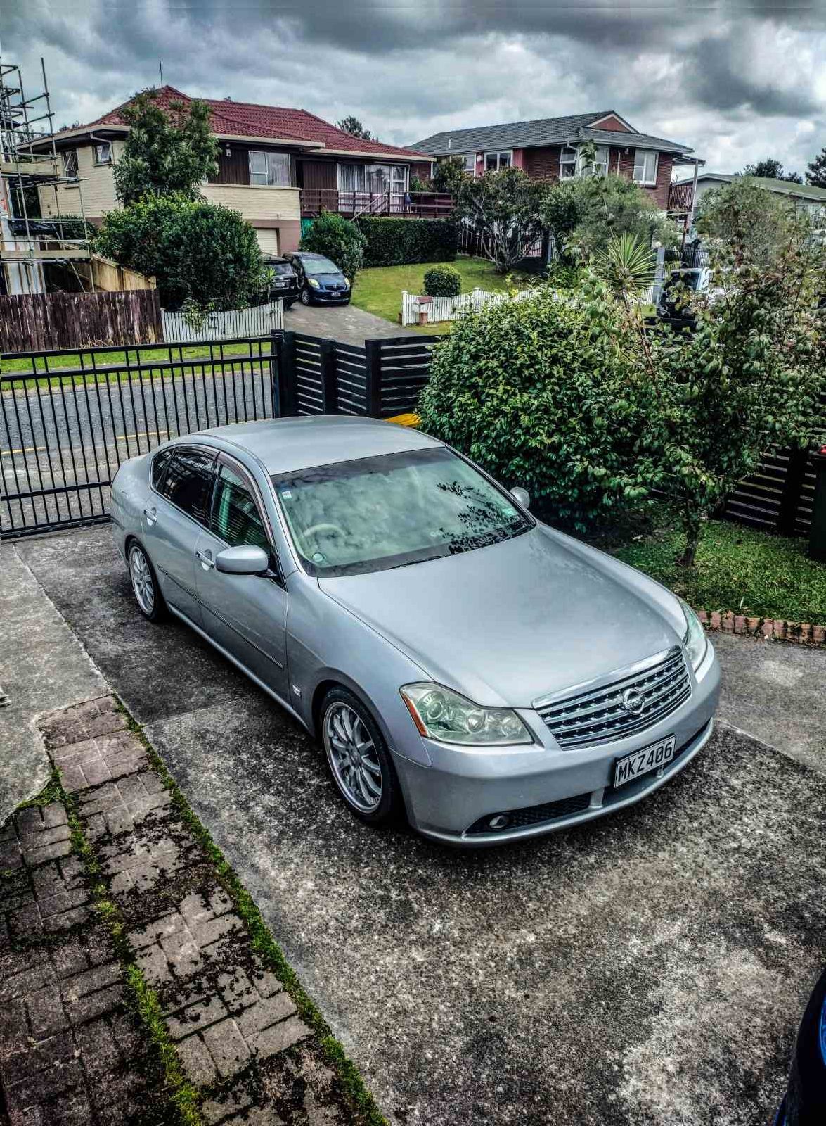 2006 Silver Nissan Fuga 450GT picture, mods, upgrades