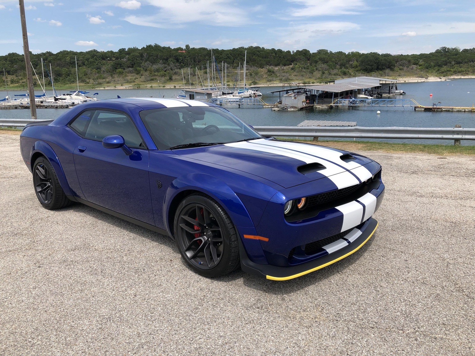 Blue 2019 Dodge Challenger Hellcat Redeye