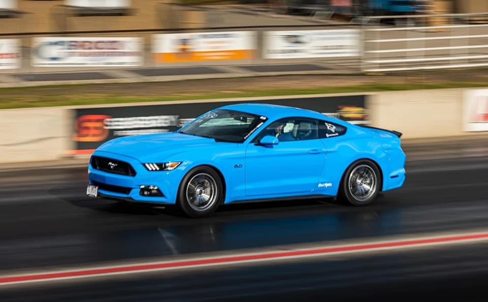 2017 Grabber Blue Ford Mustang GT Street Fighter picture, mods, upgrades