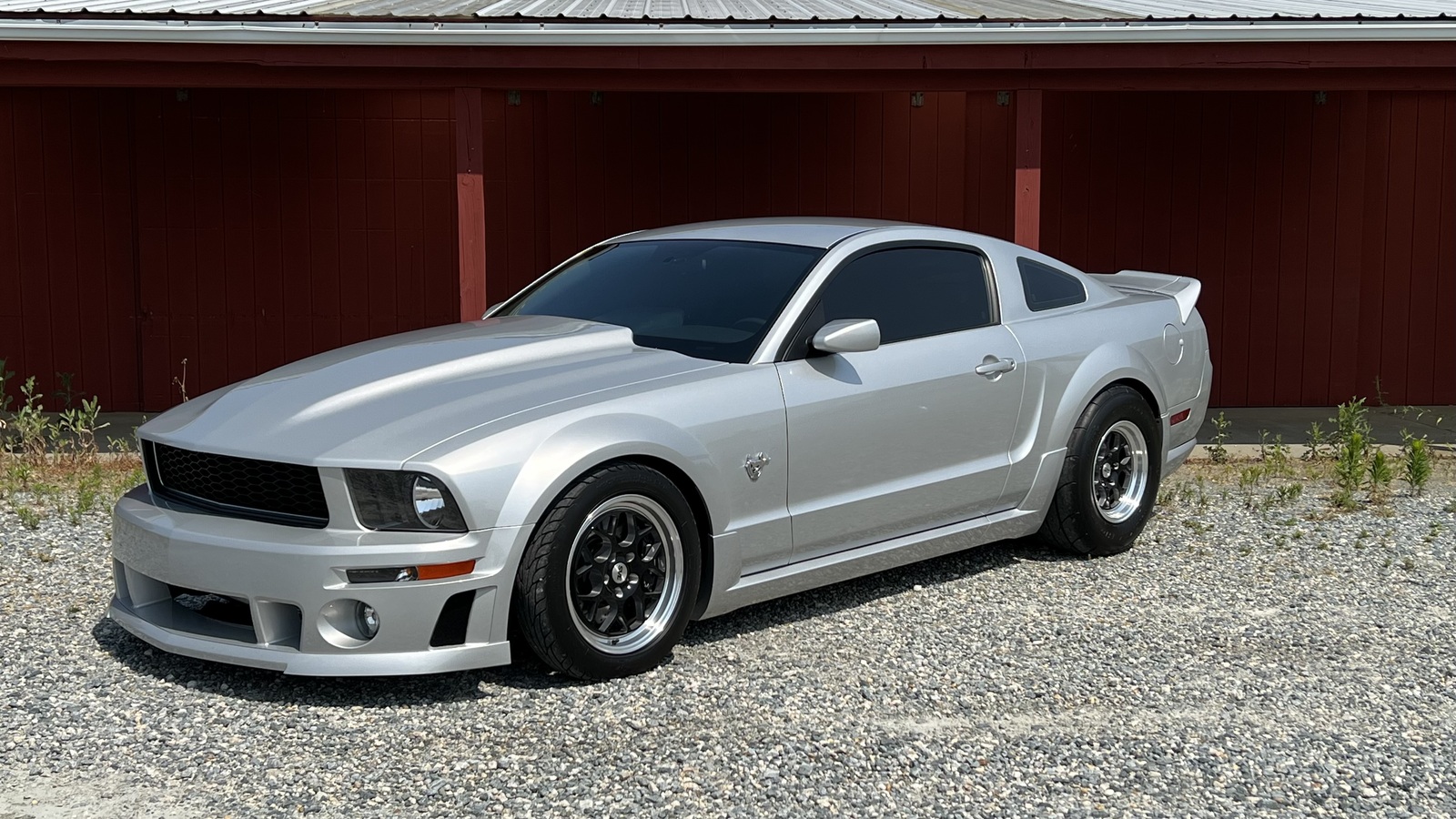 Silver 2009 Ford Mustang V6