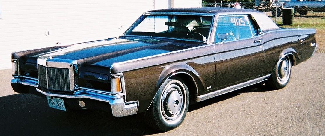  1970 Lincoln Continental Mark III 2 dr. cpe.