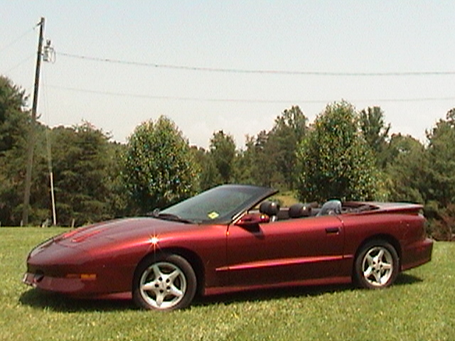  1995 Pontiac Trans Am convertable