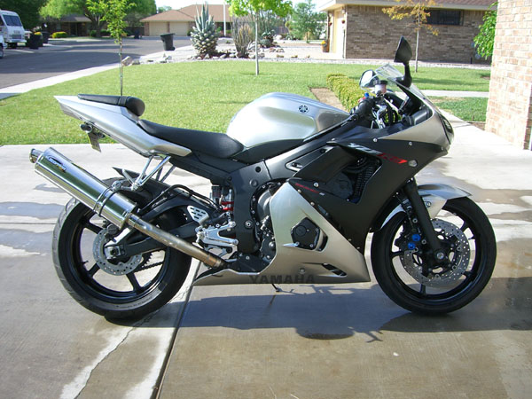 2003  Yamaha YZF R6 picture, mods, upgrades