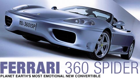 2001  Ferrari 360 Spider picture, mods, upgrades