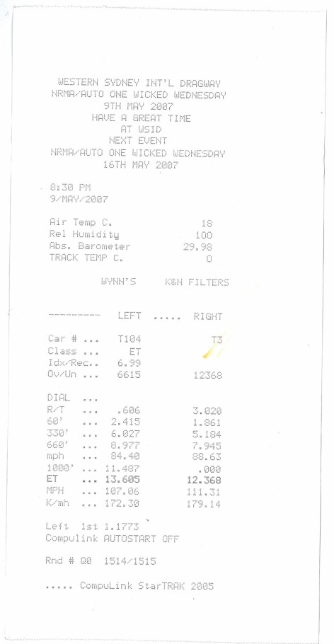1989  Toyota Cressida GLX Timeslip Scan