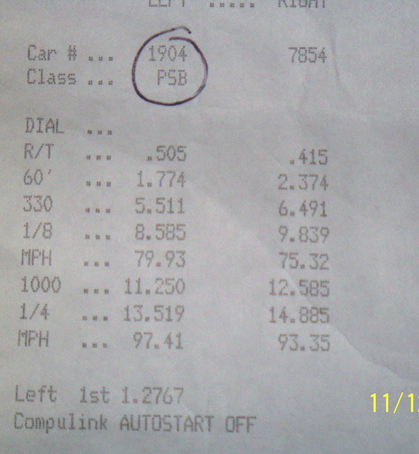 2006  Mazda 6 Speed 6 GT Timeslip Scan
