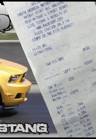 2011 Yellow Blaze Ford Mustang 3.7L V6 ProCharger D1 Supercharged Timeslip Scan