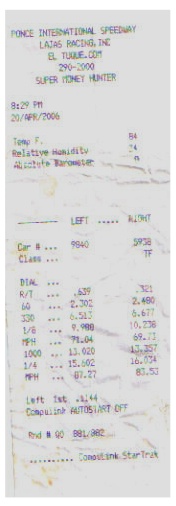 1997  Toyota Camry LE Timeslip Scan