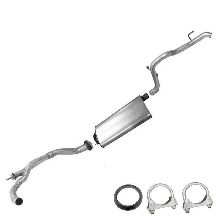 Muffler Tail Y Pipe Exhaust System Kit fits: 2004 Jeep Liberty 3.7L