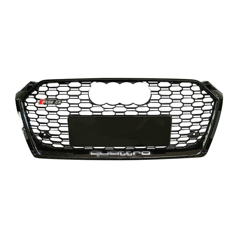 For Audi A5 S5 B9 2017 2018 2019 Grill RS5 Style Honeycomb Front Bumper Grille