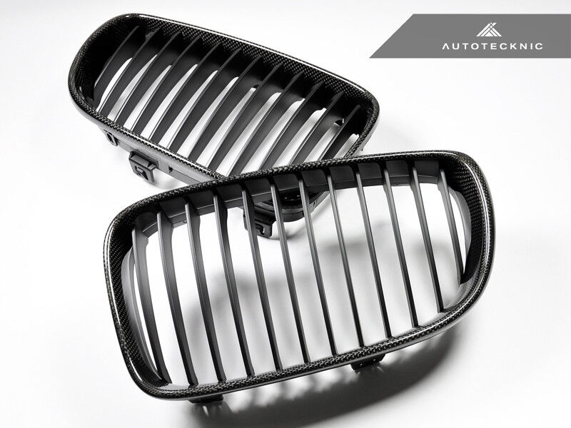 AUTOTECKNIC REPLACEMENT CARBON FIBER FRONT GRILLE - BMW E82 128I 135I 1M COUPE