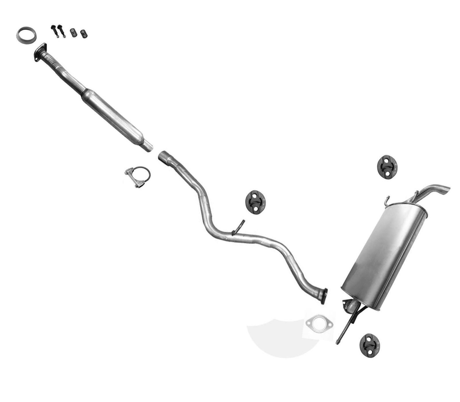 Exhaust System Extension Pipe Muffler for 2012-16 Subaru Impreza Base Hatchback